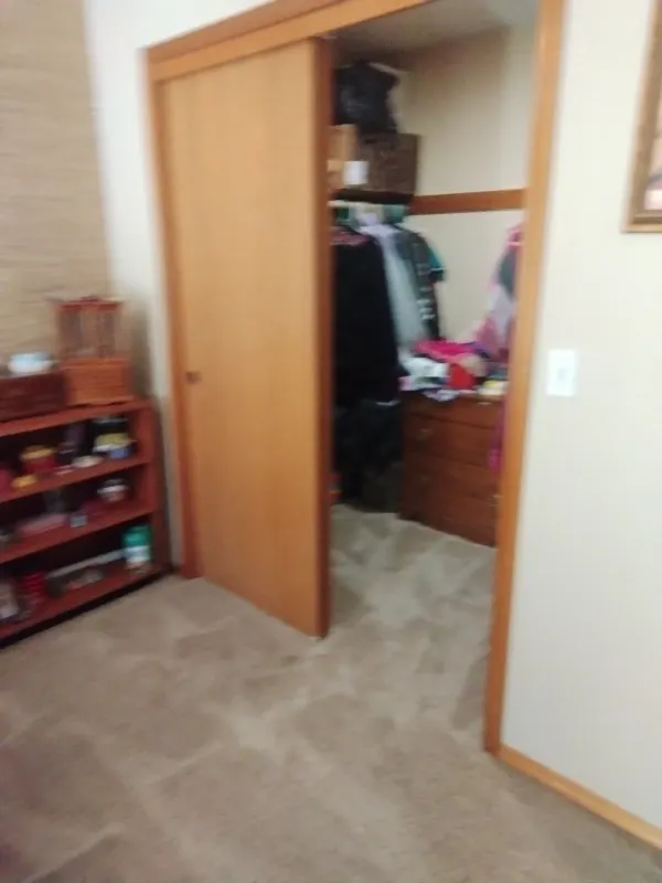 After bedroom clean