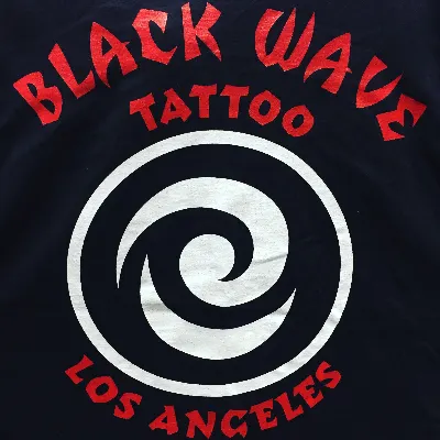 Black Wave Tattoo