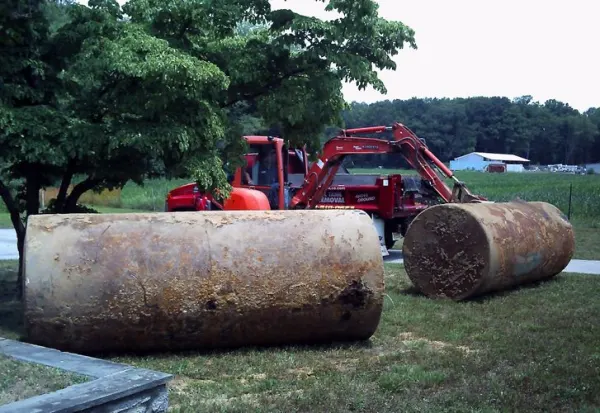 Tank Removal!