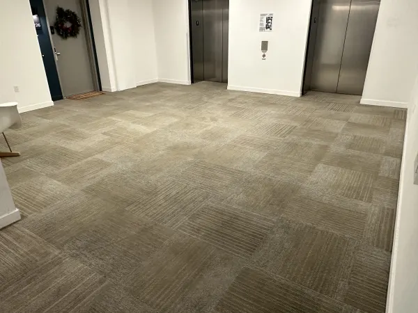 High Traffic Elevator Lobby