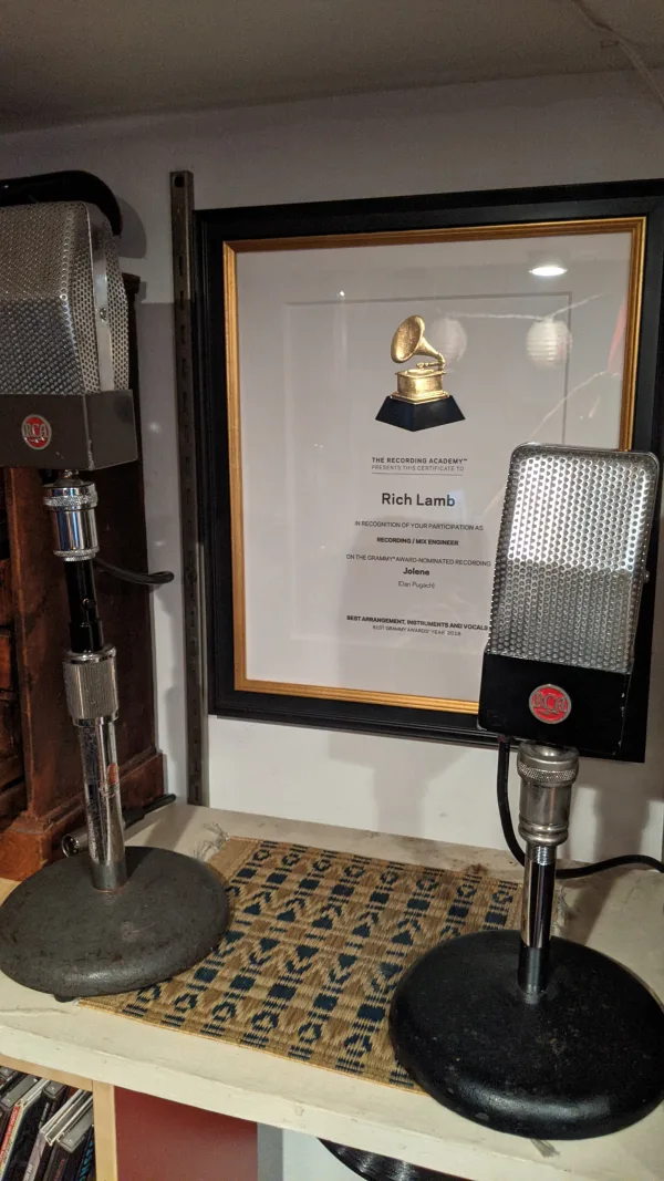 Some of my stuff has been Grammy nominated