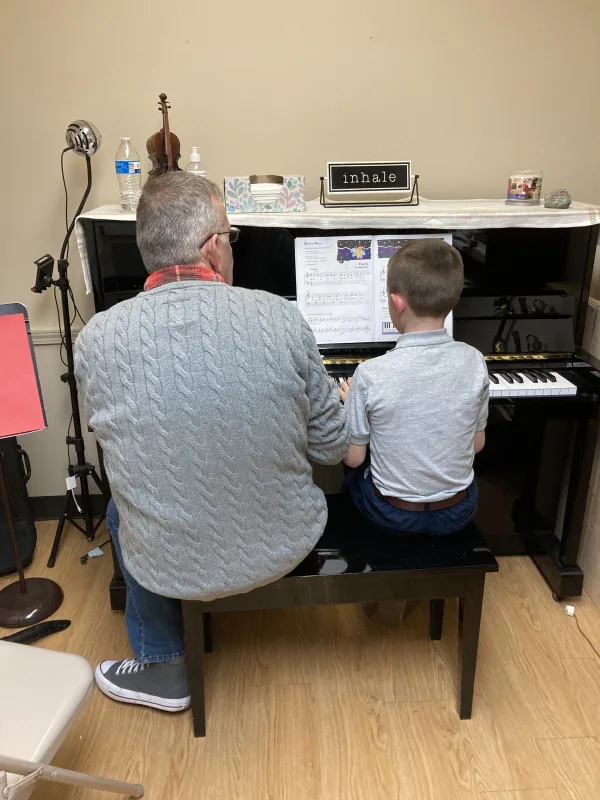 Piano Lesson with Mr. Kevin