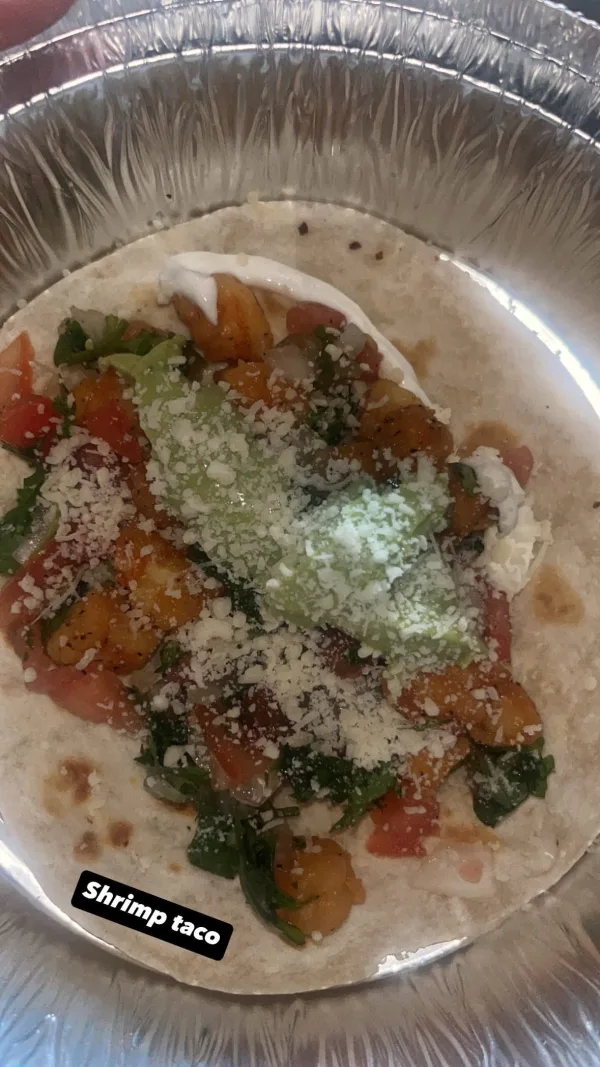 Shrimp taco
