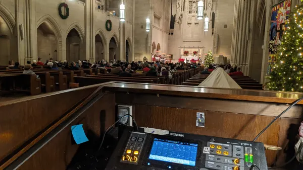 Church in NYC where I mix