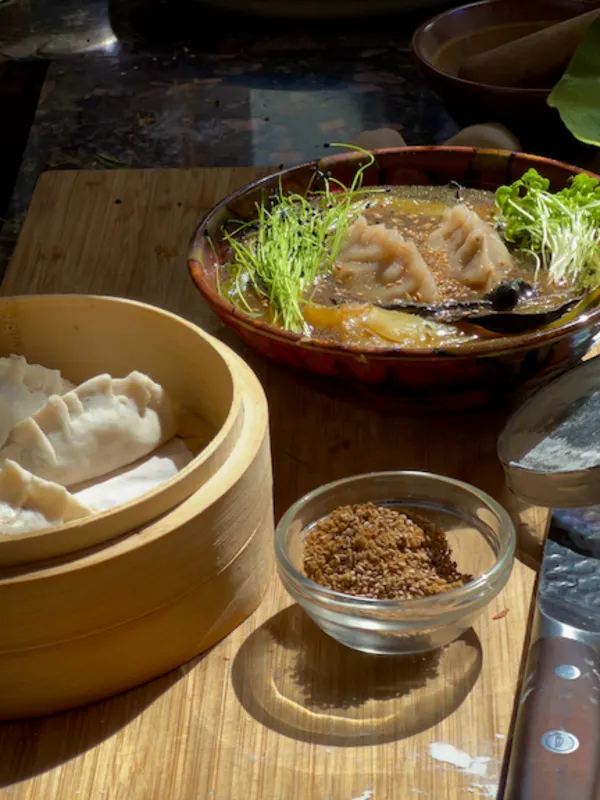 Chinese Dumpling Ramen