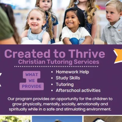 Create To Thrive Christian Tutoring Center