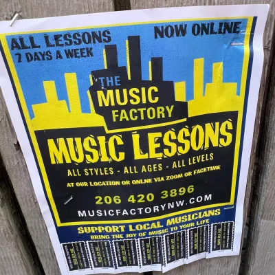 Music Lessons For All Ages & All Levels  At The Music Factory