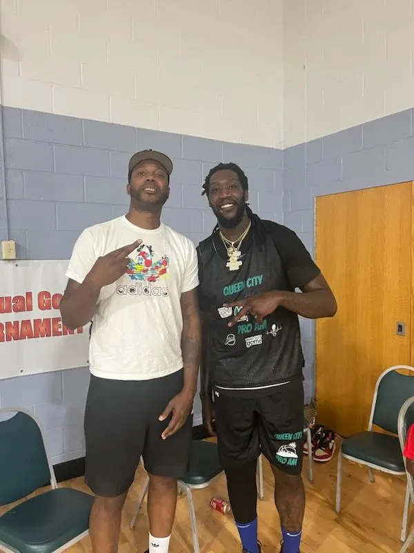 with Montrezl Harrell