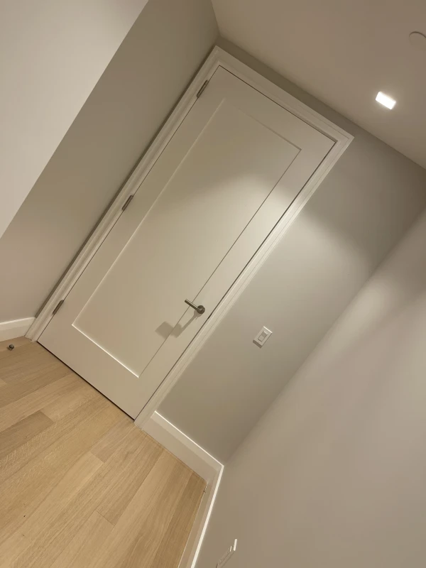 We leave your doors looking like new — in many cases, we restore them. Whether it’s repainting or refinishing, we take the time to bring your doors back to life. We smooth out imperfections, repair damage when needed, and apply high-quality finishes for a fresh, like-new look.