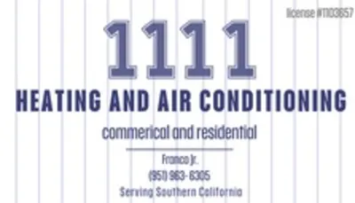 1111 HEATING AND AIR CONDITIONING