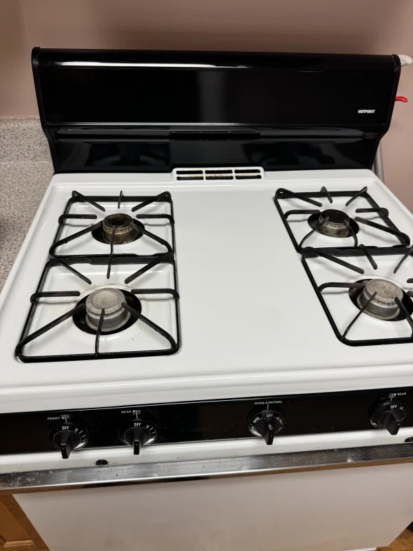 Clean stove!