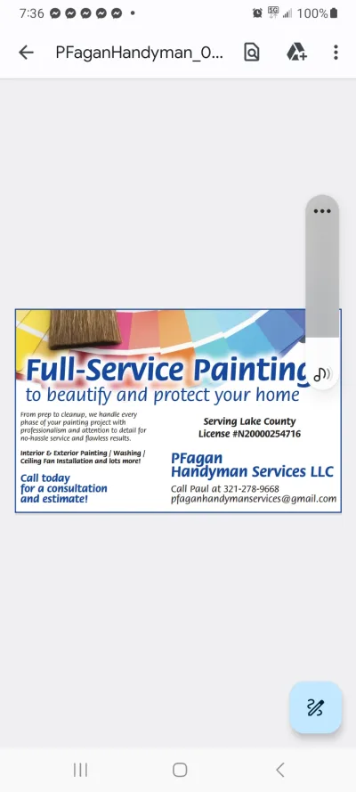 Pfaganhandymanservices Llc