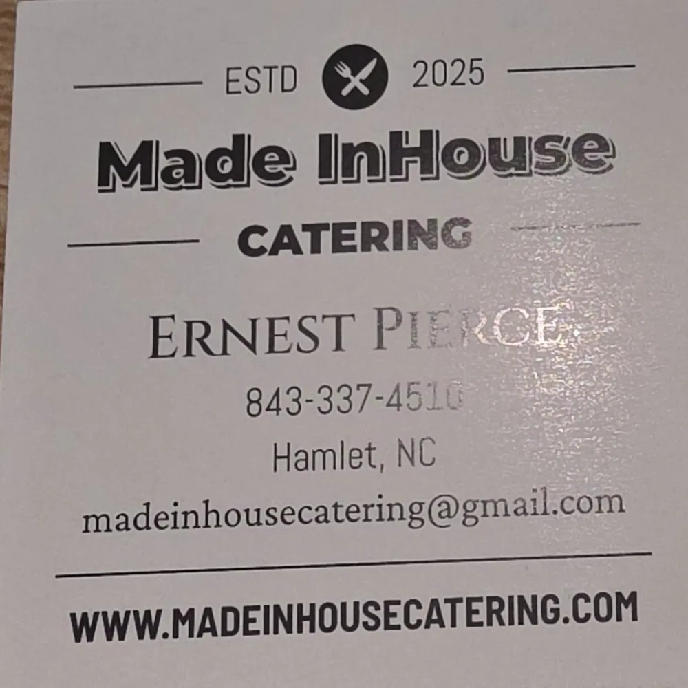Made Inhouse Catering