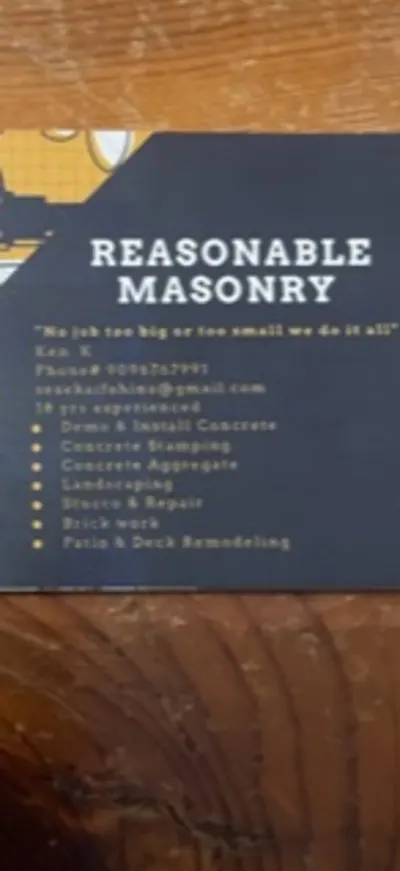 Reasonable Masonry