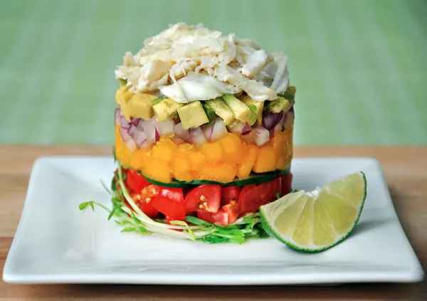 Blue Fin Crab Stack
