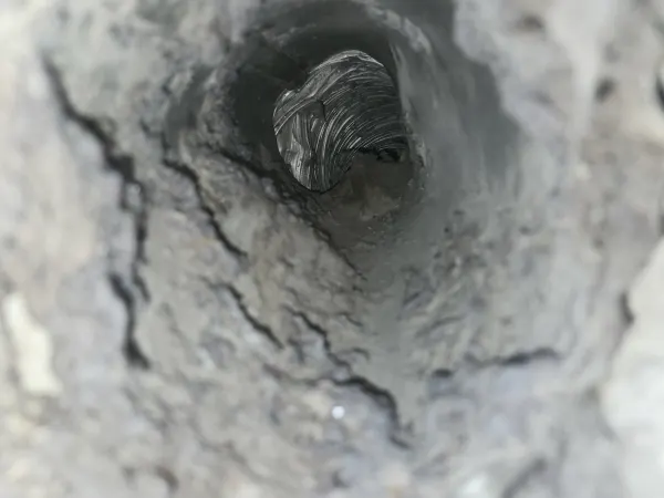 Dryer vent hose cleaning