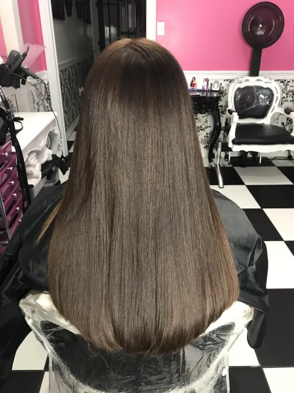 Keratin smoothing treatment 