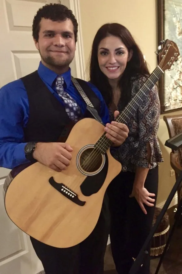 Playing at a funeral