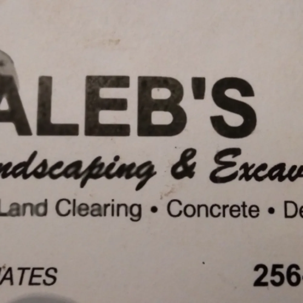 Caleb's Landscaping And Excavatingllc