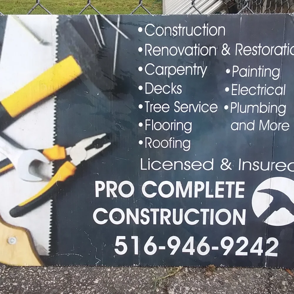 Pro Complete Construction Inc