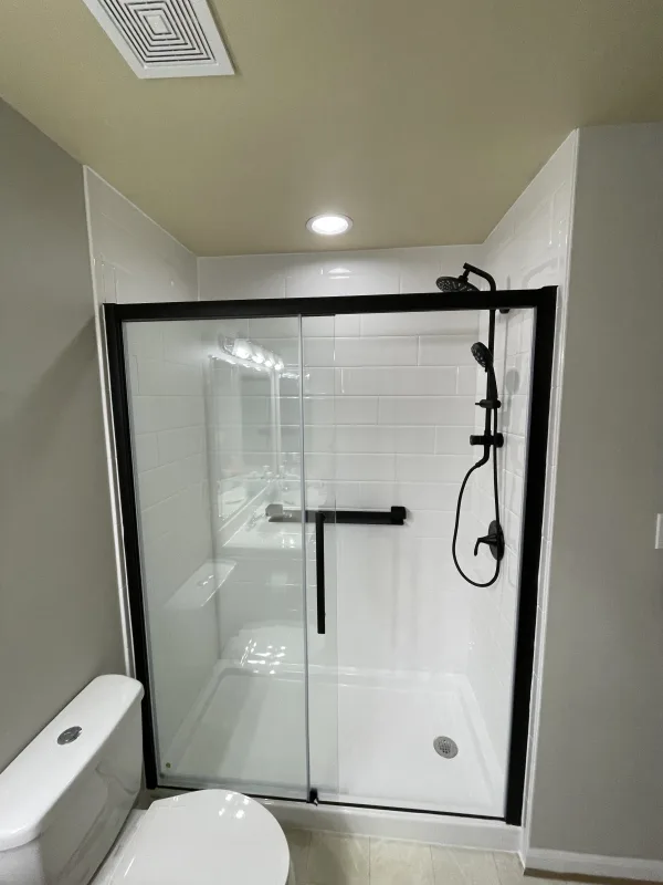 Shower install