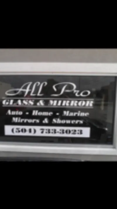 All Pro Glass & Mirror Inc