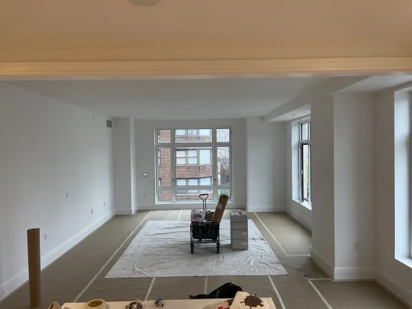 Protecting your floors is our top priority. We make sure to carefully cover and protect all flooring and furniture before starting any work. Respecting your space and keeping everything clean is just as important to us as delivering a great paint job.