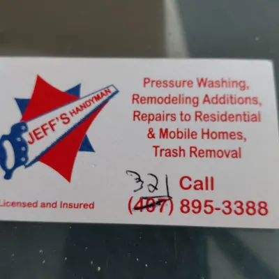 Jeff's  Handyman 