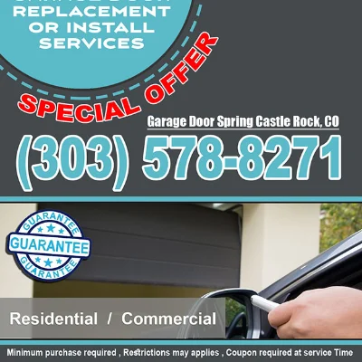 Garage Door Spring Castle Rock