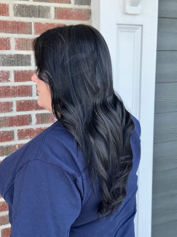 All over hair color