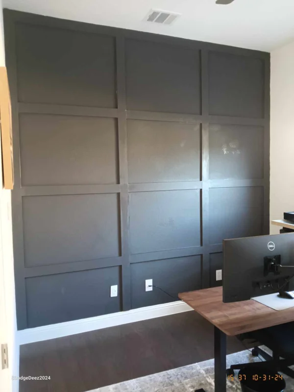 blank wall to accent