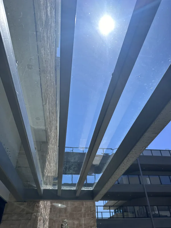 Glass Awning