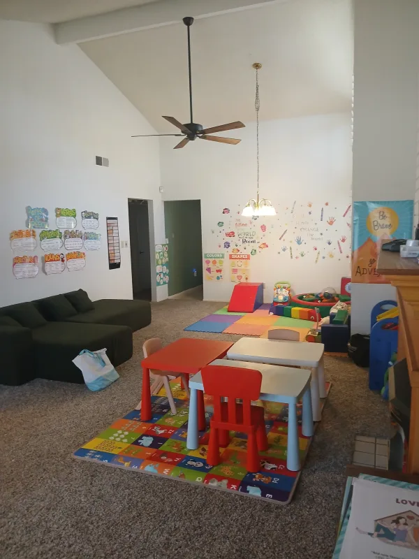 Indoor learning, art and play
