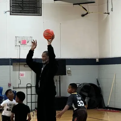 Basketball One On One With The Big Guy