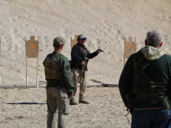 Chris Hoell instructing a NY class