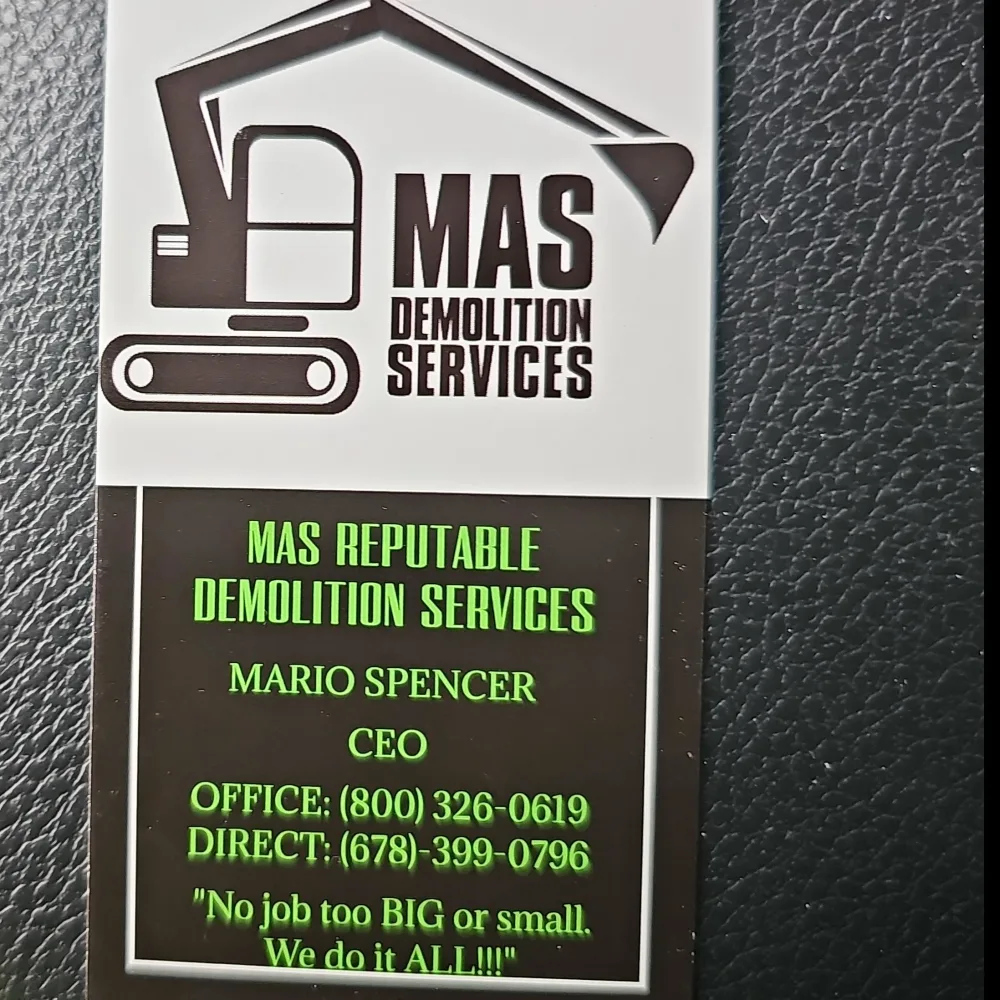 Mas Reputable Demolition
