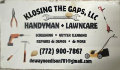 Klosing The Gaps Handyman & Lawn Care Services, L.L.C. 