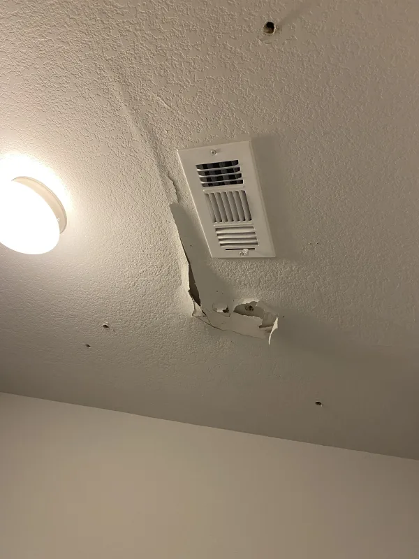 Water Damage — Before