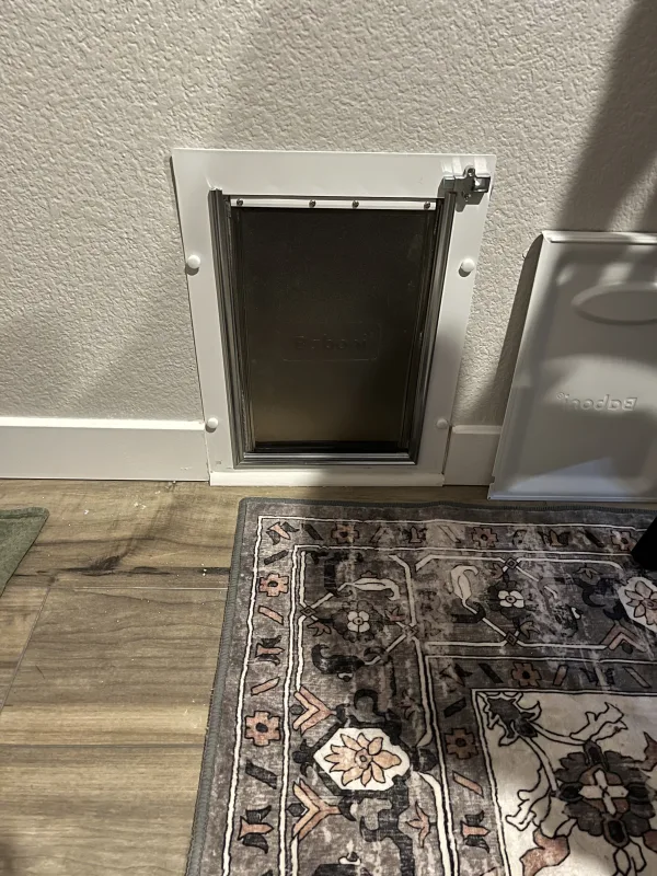 Doggie door install
