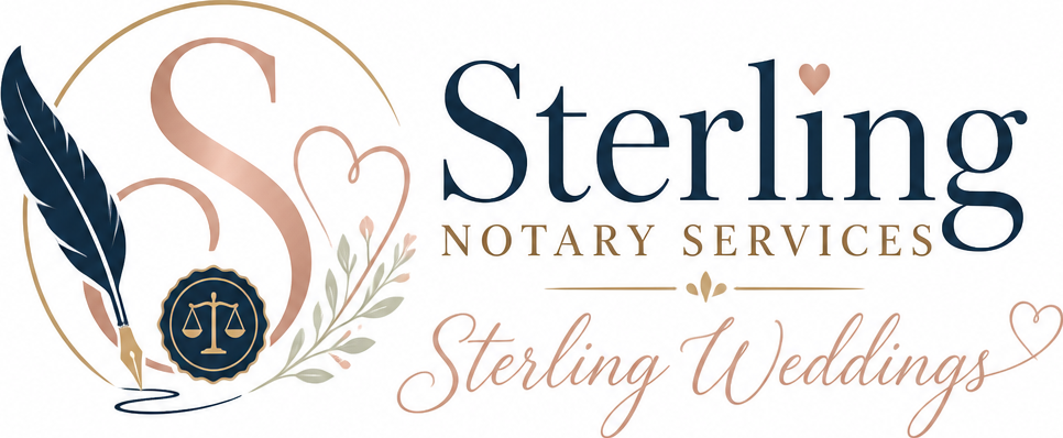 Sterling Notary Services, Sterling Weddings 