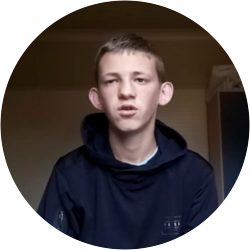 A portrait photo of Joshua Packett