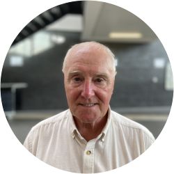 A portrait photo of Graham Riley
