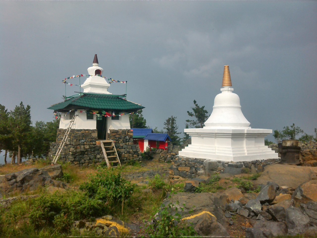 Буддийский монастырь Шад-Тчуп-Линг в Качканаре. 