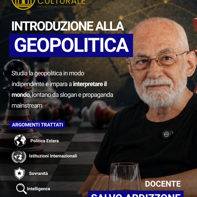 Il Vaso di Pandora - Corso di geopolitica
