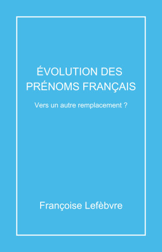 Évolution des prénoms français cover