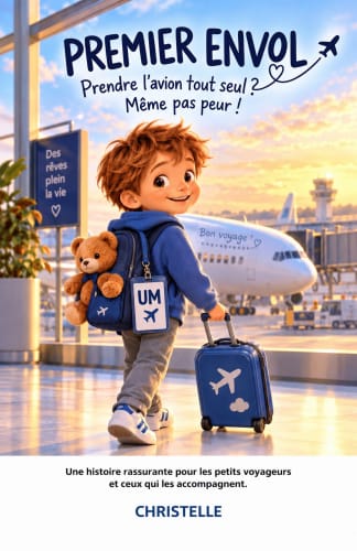 Premier envol  (Prendre l'avion tout seul même pas peur !)