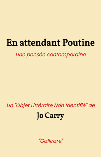 En attendant Poutine cover