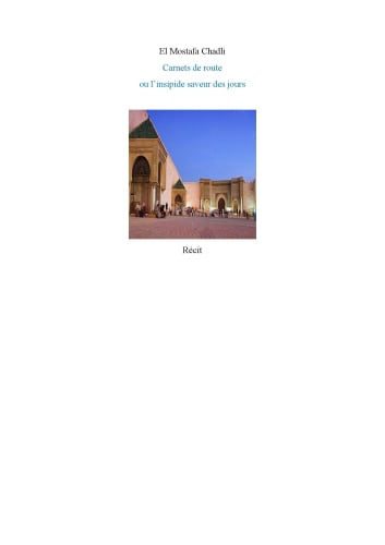 Carnets de route ou l'insipide saveur des jours