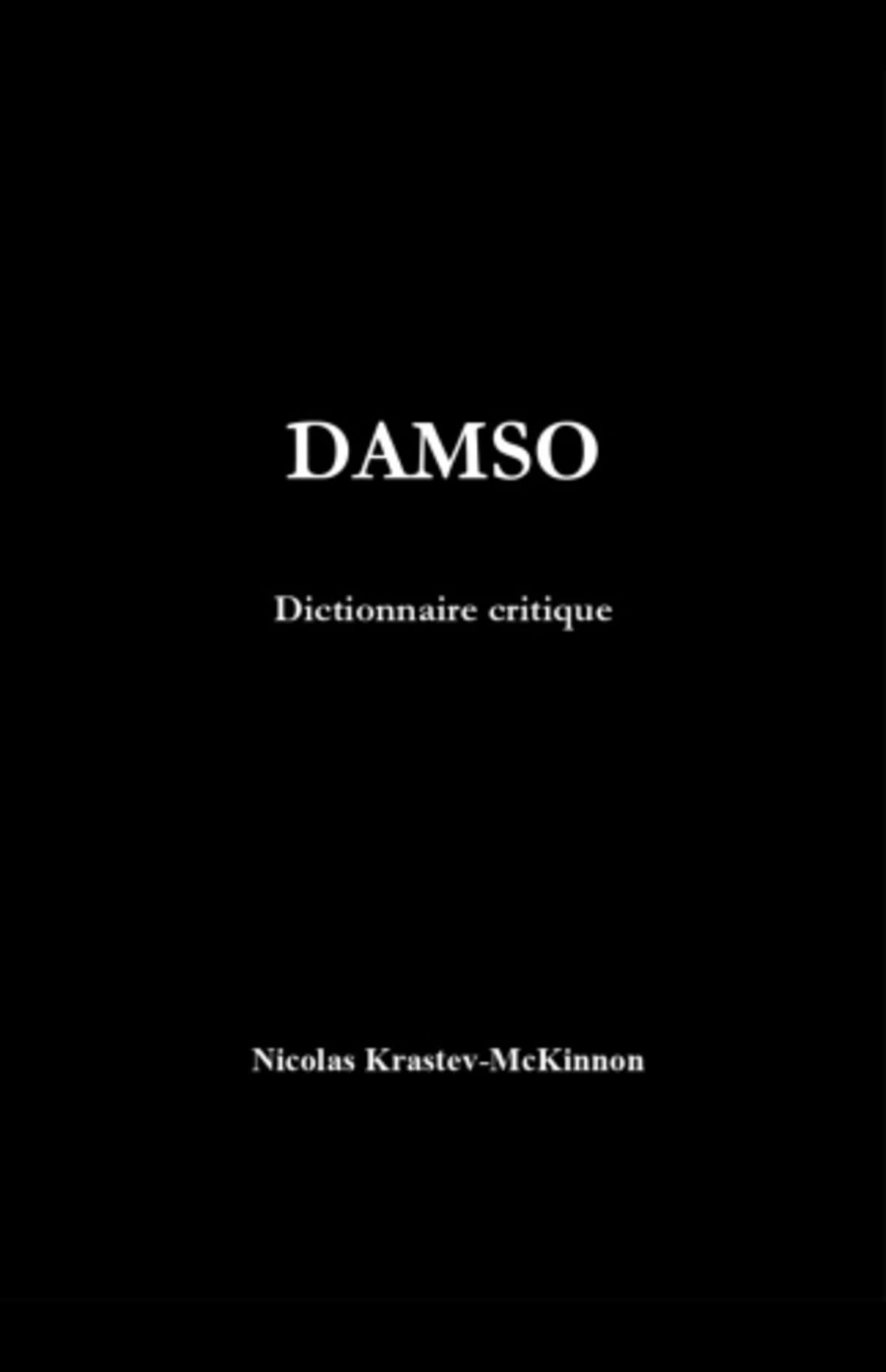 Librinova sur LinkedIn : « Damso » de Nicolas Krastev-Mckinnon, un