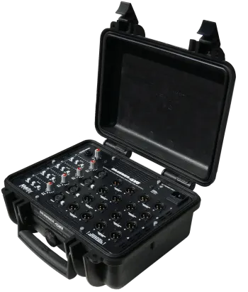 Drawmer 4x4 Kickbox aktiver Splitter für Ihr Event in Berlin, jetzt im Lichtwerk Veranstaltungstechnik GmbH Webshop mieten